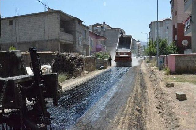 Tatvan’da Yol Yapım Çalışması