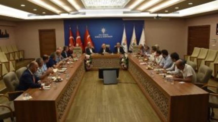 Başkan Torun İl&ccedil;e Başkanları İle Bir Araya Geldi