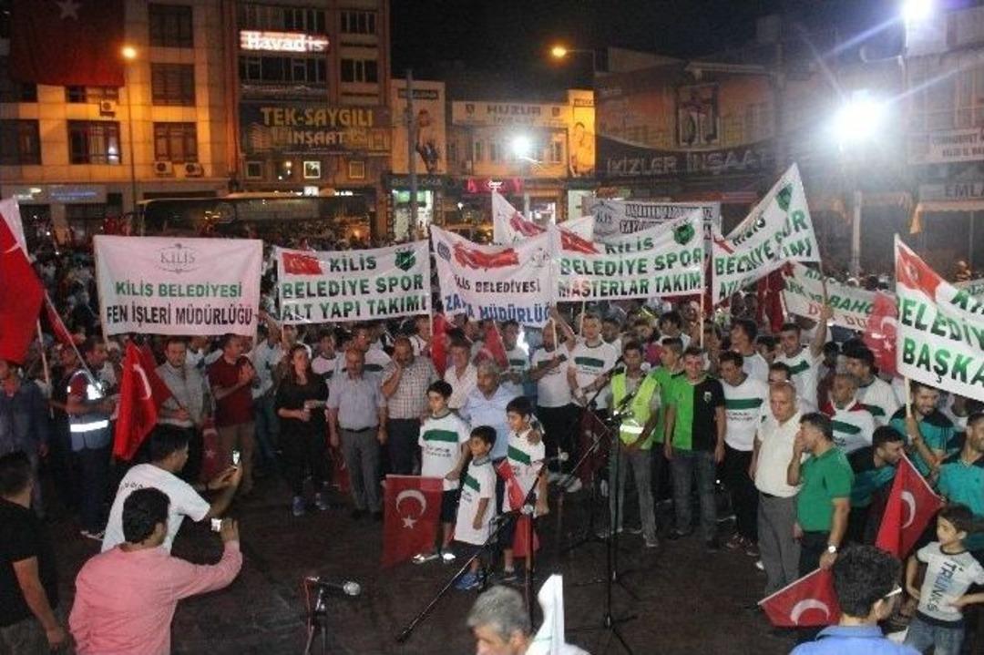 Kilis&rsquo;te Demokrasi N&ouml;beti Mehterli G&ouml;steriyle Son Buldu
