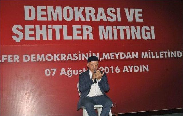 Aydın’da Son ’demokrasi Nöbeti’ Coşku İçinde Geçti