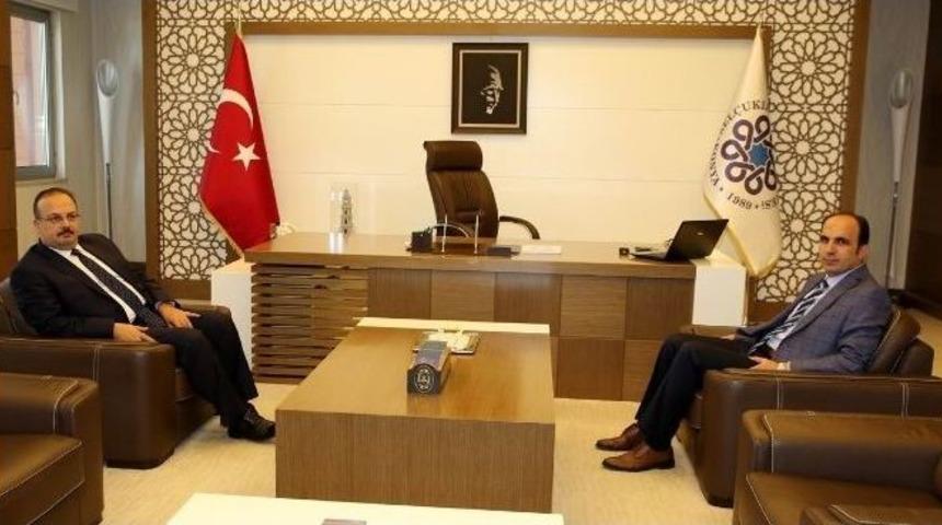 Vali Canbolat&rsquo;tan Başkan Altay&rsquo;a Ziyaret