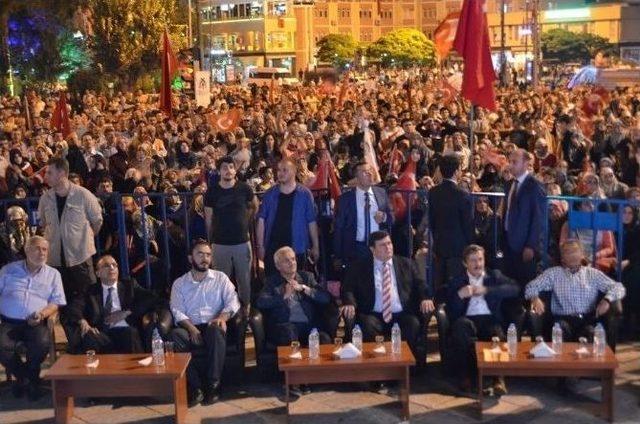 Erzincan Demokrasi Nöbetine Noktayı Koydu