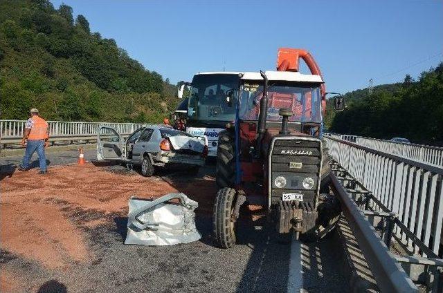 Fatsa’da Trafik Kazası: 2 Ölü, 1 Yaralı