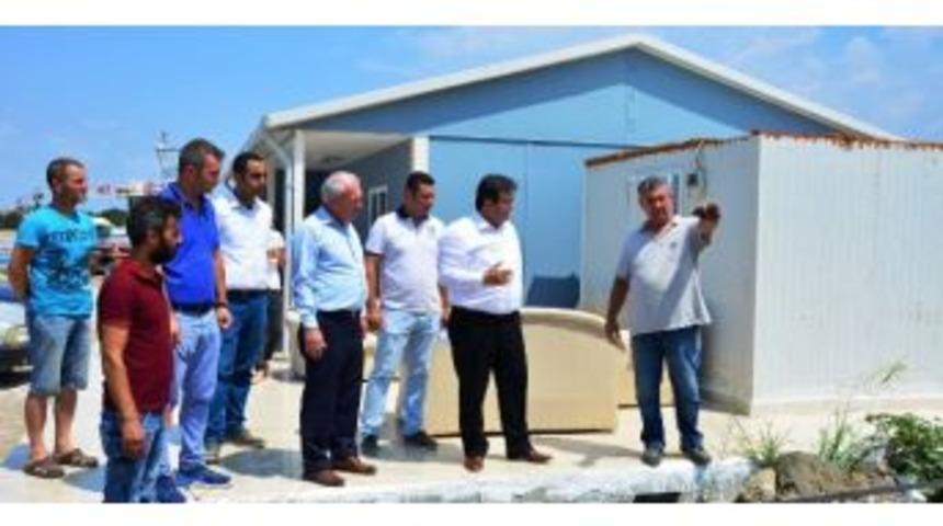 İl Tarım Müdüründen Balıkçı Barınağına Ziyaret