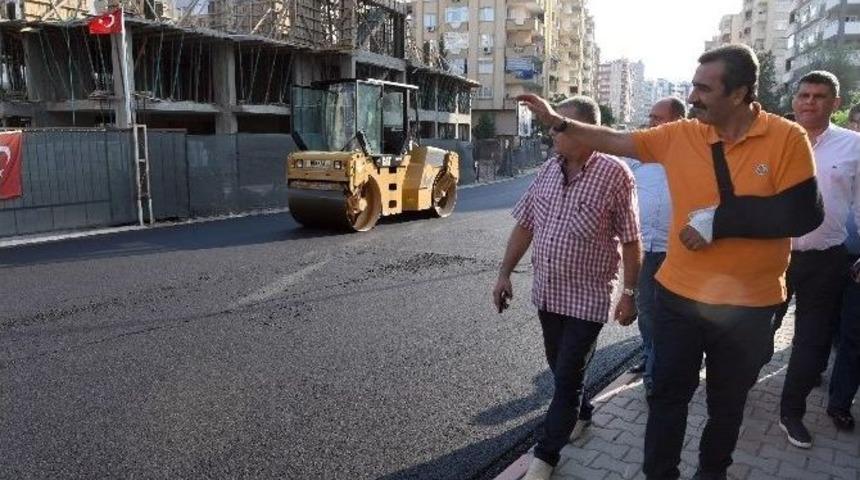 &Ccedil;ukurova&rsquo;da Asfalt &Ccedil;alışmaları