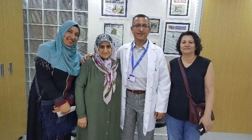 Doktora G&ouml;nderdiği Maille Annesini Sağlığına Kavuşturdu