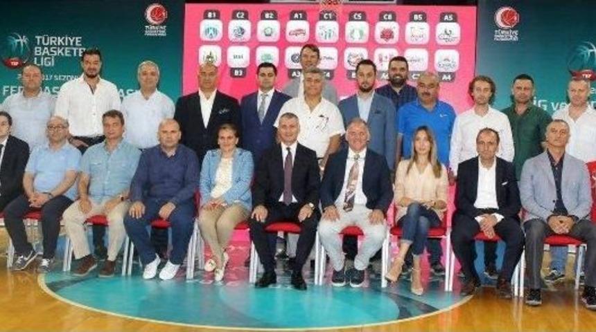 Basketbol İ&ccedil;in Lig Kurası &Ccedil;ekildi