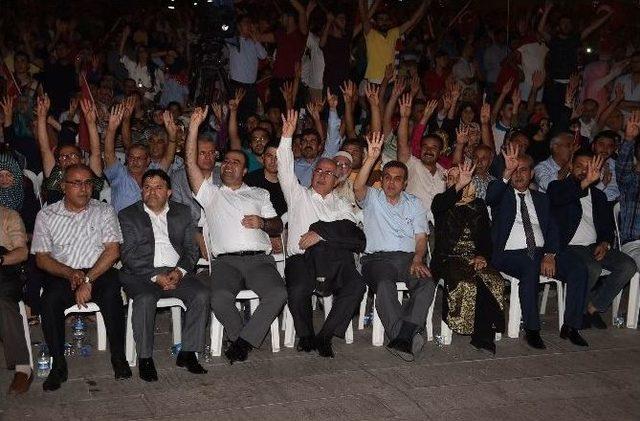 Şanlıurfa’da Son Demokrasi Nöbeti