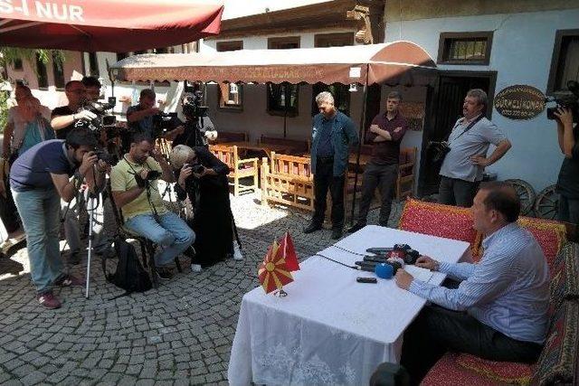 Milletvekili Karacan, Fetö Konusunda Makedonya’yı Uyardı