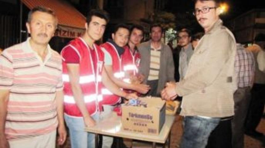 Kızılay&rsquo;dan Demokrasi N&ouml;betine Destek