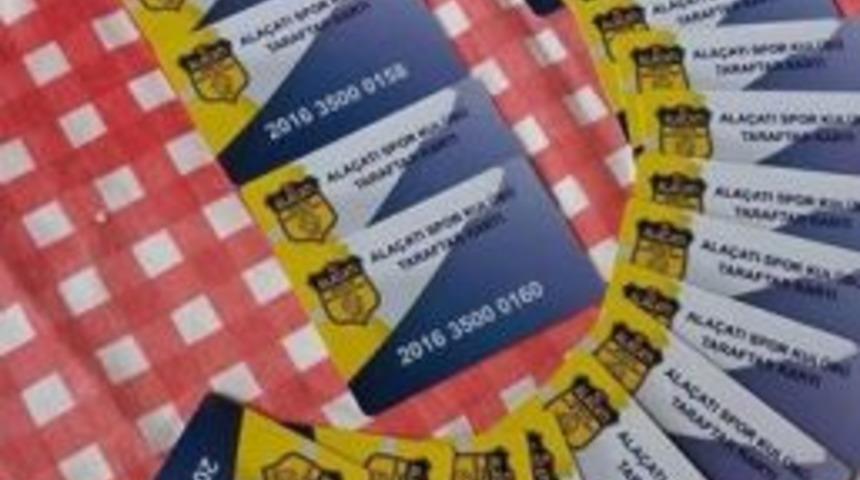 Ala&ccedil;atıspor Taraftar Kartları Satışa &Ccedil;ıktı