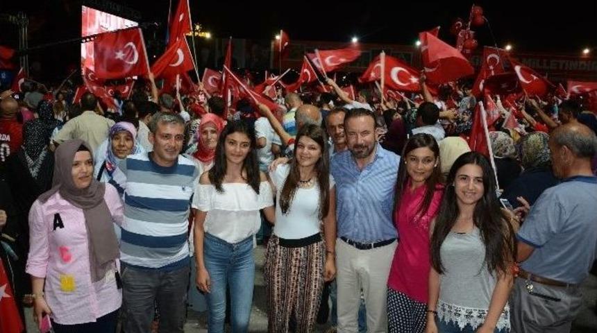 Başkan Doğan, Milli İrade Ve Demokrasi N&ouml;betine Katıldı