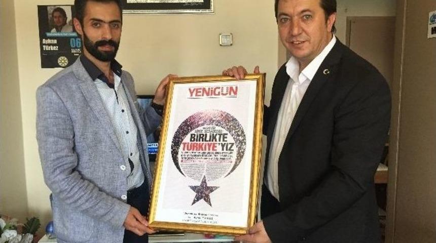 Yenig&uuml;n&rsquo;den İha&rsquo;ya "demokrasi" Teşekk&uuml;r&uuml;