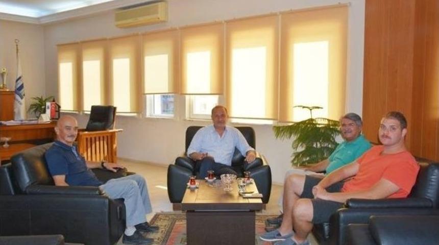 Chp&rsquo;li Sağlar&rsquo;dan Başkan Atabay&rsquo;a Ziyaret