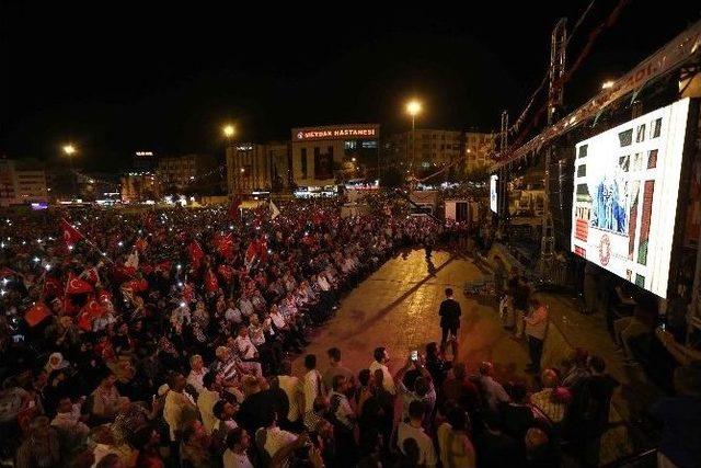 Demokrasi Nöbetinin Finaline Haliliye Belediyesi Ev Sahipliği Yaptı