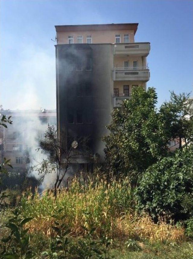 Samsun’da Odunluk Yangını Korkuttu