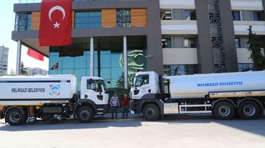 Melikgazi Belediyesi Her Geçen Gün Araç Parkını Yeniliyor