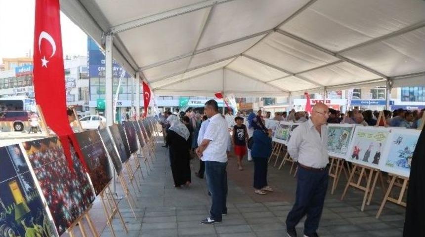 &Ccedil;ekmek&ouml;y&rsquo;de "15 Temmuz Milli Direniş" Sergisi A&ccedil;ıldı