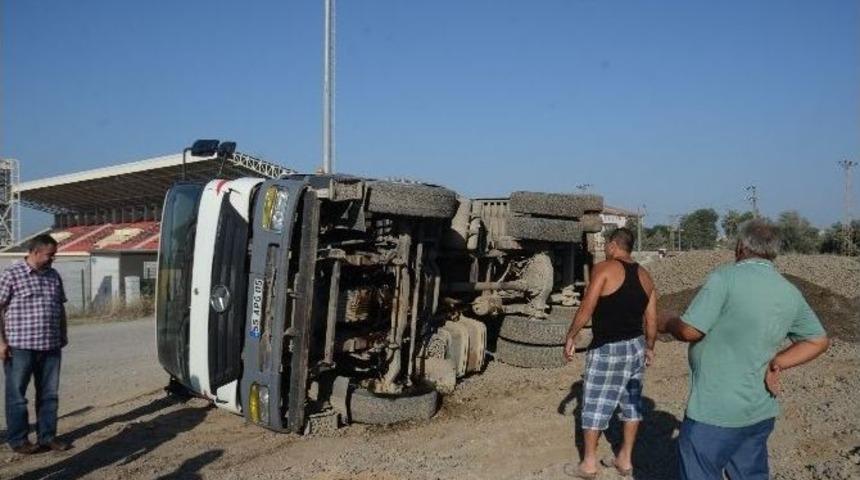 Hafriyat Kanyonu Devrildi: 1 Yaralı