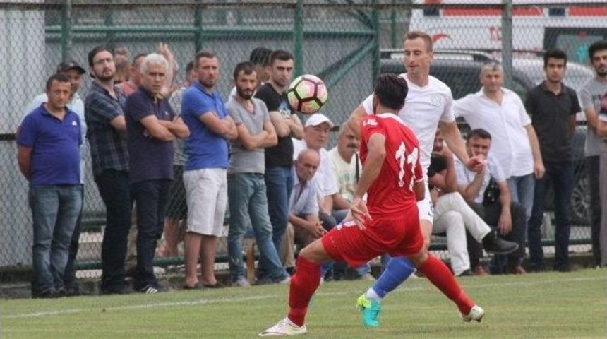 &Ccedil;aykur Rizespor, Hazırlık Ma&ccedil;ında Samsunspor İle Berabere Kaldı