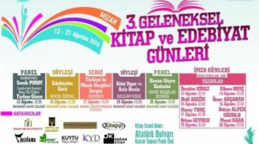 Kuşadası 3. Geleneksel Kitap Ve Edebiyat G&uuml;nleri Başlıyor