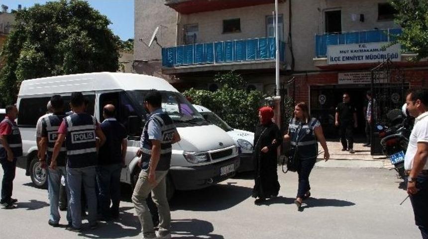 Mut&rsquo;ta Fet&ouml; Operasyonunda G&ouml;zaltına Alınan 5 Kişiden 3&rsquo;&uuml; Tutuklandı
