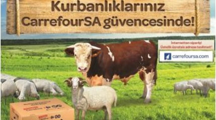 Carrefoursa&rsquo;da Kurban Satışları Başlıyor