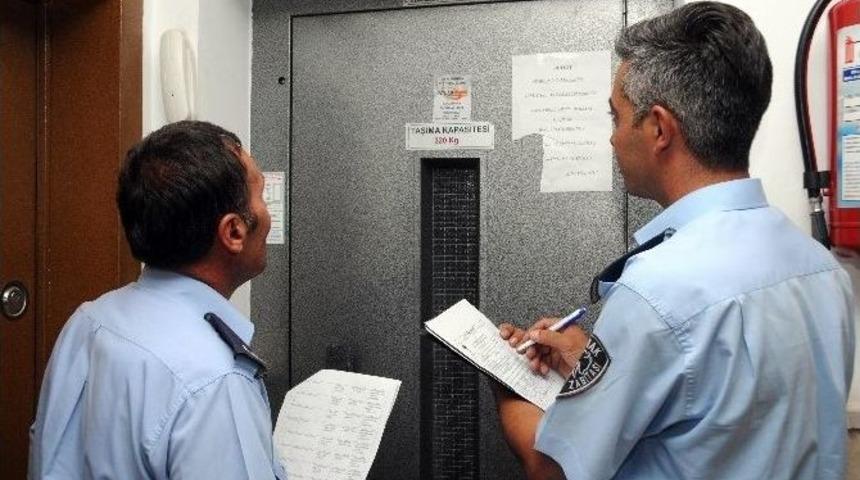 Bakımı Ge&ccedil;en Asans&ouml;rlere M&uuml;h&uuml;r