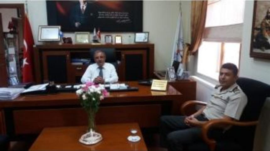 Yeni Tugay Komutanından Başkan &Ouml;zacar&rsquo;a Ziyaret