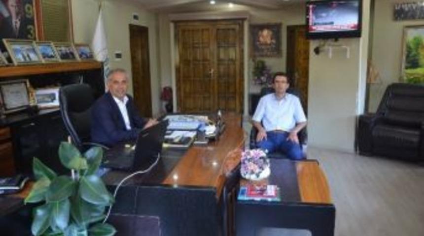 Bilecik Dodurga Belediye Başkanı Tuna&rsquo;dan, Başkan Yaman&rsquo;a Ziyaret
