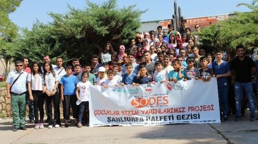 Çocuklar Sodes Projesi İle Tarihi Ve Doğal Güzellikleri Gördü
