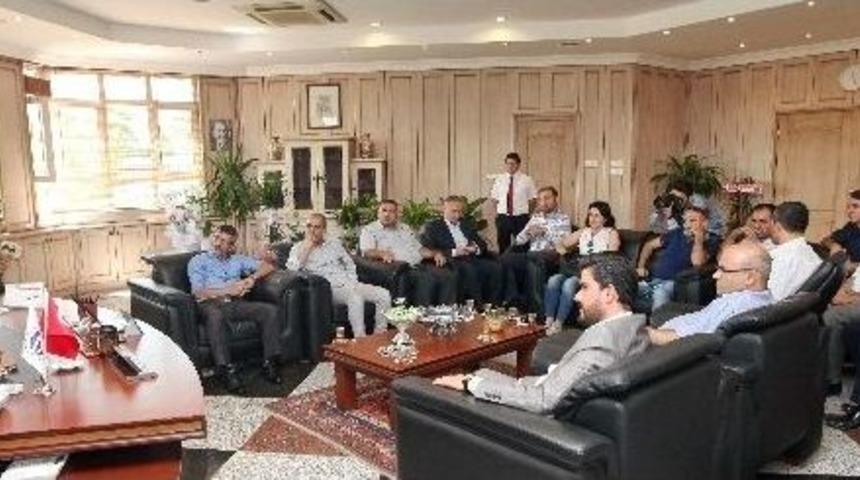 Gazeteciler Cemiyeti&rsquo;nden Rekt&ouml;r G&uuml;r&rsquo;e Ziyaret