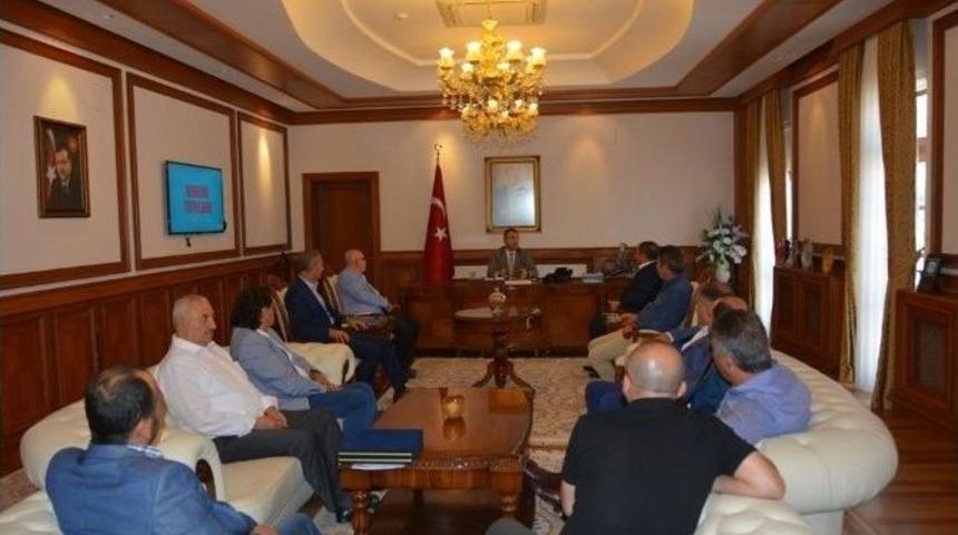 Miad Ve İhkib&rsquo;den Vali Toprak&rsquo;a Ziyaret