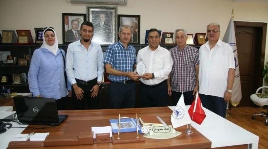 Kerk&uuml;kl&uuml; T&uuml;rkmenlerden Başkan Dişli&rsquo;ye Ziyaret