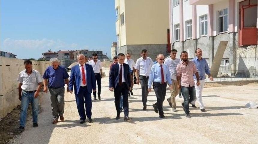 Vali Ceylan, Saray İl&ccedil;esinde İncelemelerde Bulundu