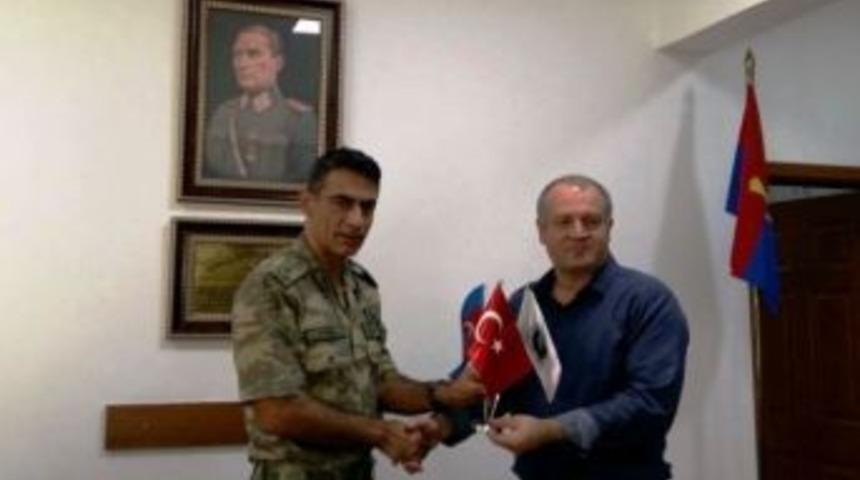 Asimder&rsquo;den Iğdır Jandarma Alay Komutanı Dikmen&rsquo;e Ziyaret