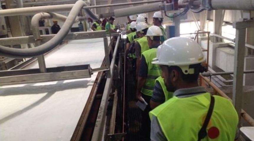 Jeoloji Ve Maden M&uuml;hendisleri Emet Bor Tesisleri&rsquo;ni Gezdi