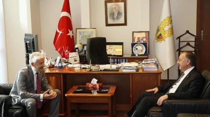 Vali G&uuml;nay &Ouml;zdemir Etso&rsquo;yu Ziyaret Etti