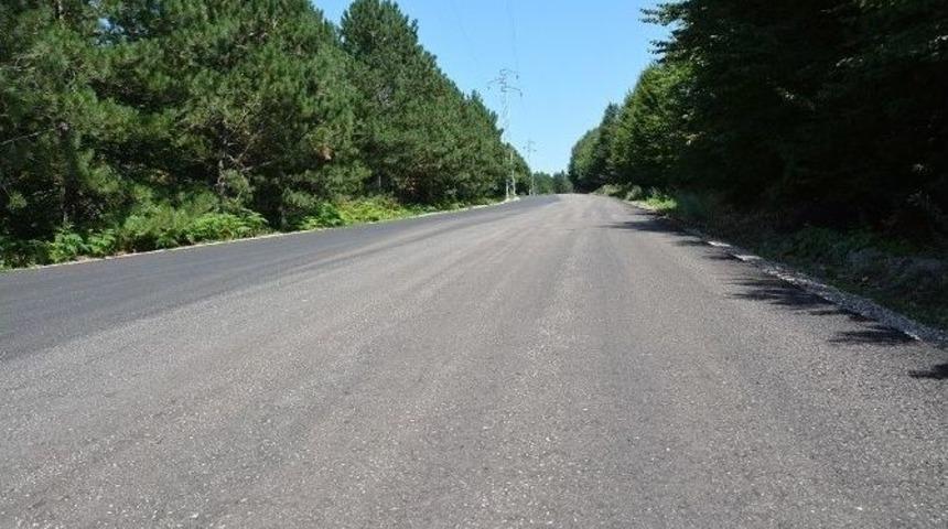 Eğreltid&uuml;z&uuml; Yayla Yolu Asfaltlandı
