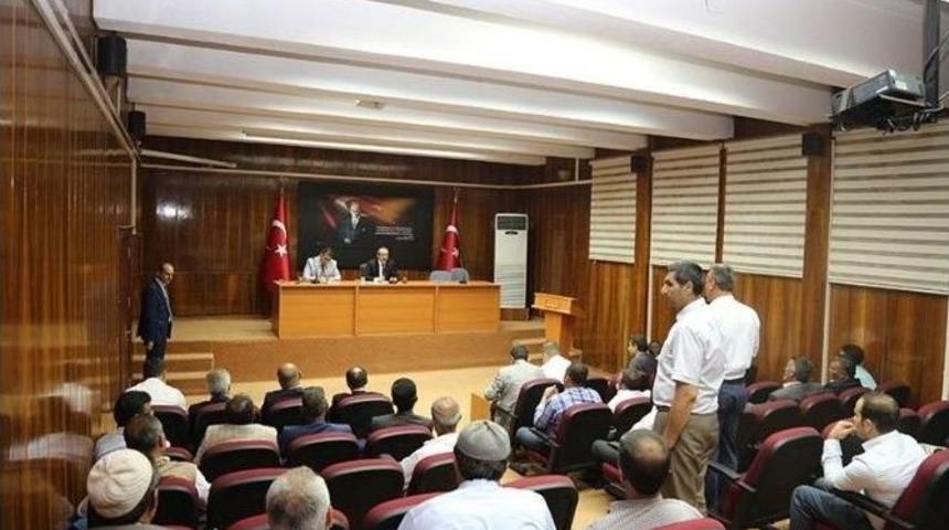 Muş&rsquo;ta Muhtarlar Toplantısı