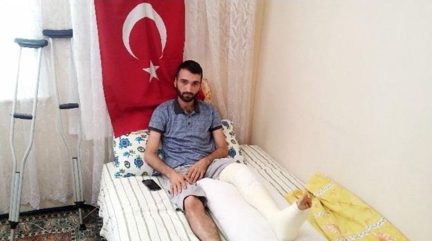 (&ouml;zel Haber) 15 Temmuz Gazisi: &ldquo;gitmeseydik, Vurulmasaydık, Ne Namus Ne De Ar Kalacaktı&rdquo;