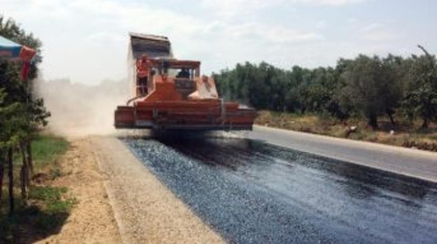 Boyalıca&rsquo;da Asfalt &Ccedil;alışmaları