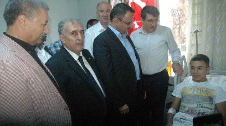 Milletvekillerinden Demokrasi Gazisine Ziyaret