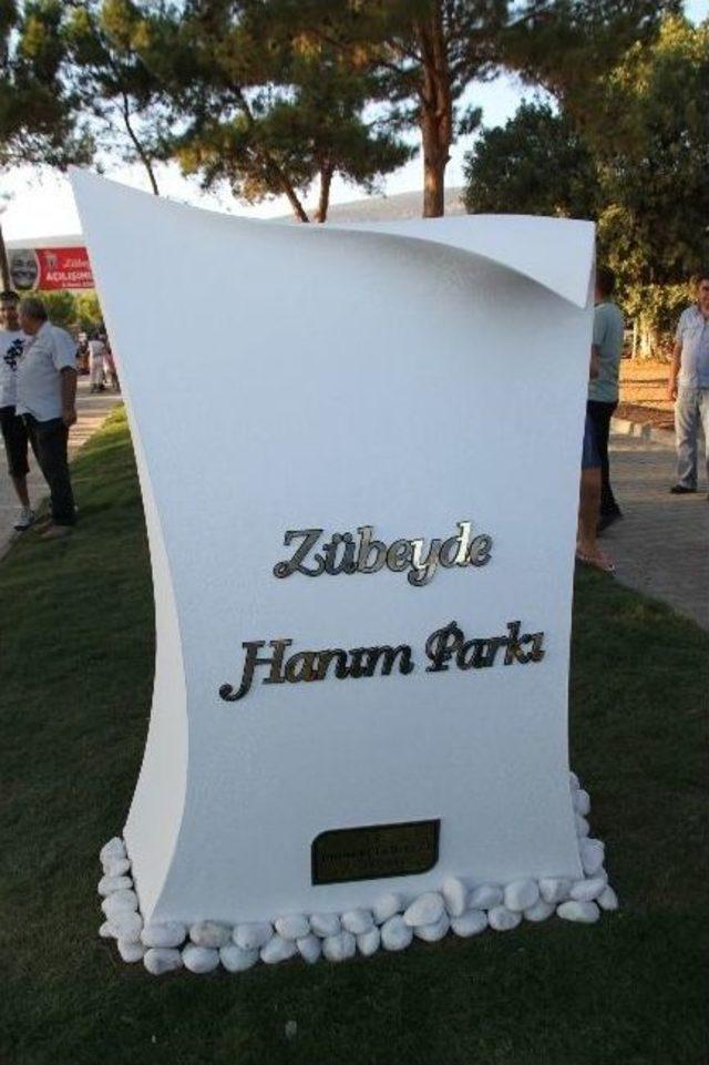 Akbük Zübeyde Hanım Parkı Törenle Açıldı