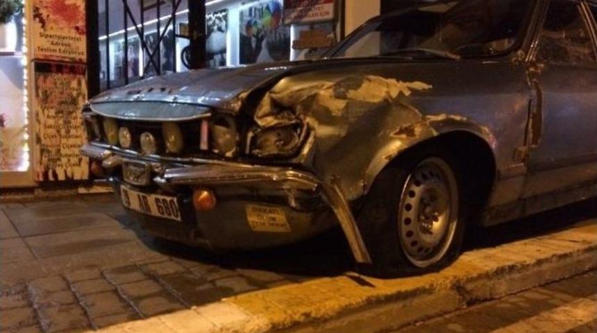 Yağış Sonrası Ak&ccedil;akoca&rsquo;da Maddi Hasarlı Trafik Kazaları Meydana Geldi