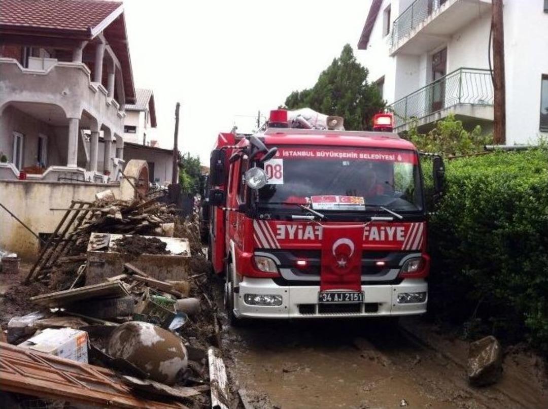İbb Sel Felaketi Sonrası Makedonya&rsquo;nın Yanında