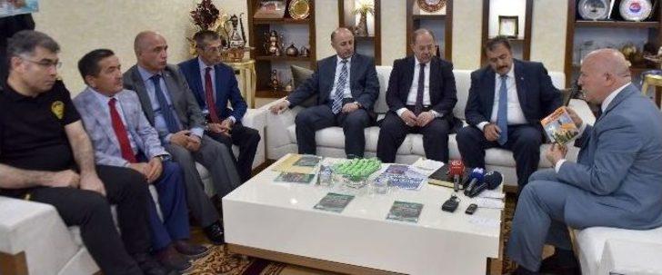Bakanlar Akdağ Ve Eroğlu’ndan Başkan Sekmen’e Ziyaret G1