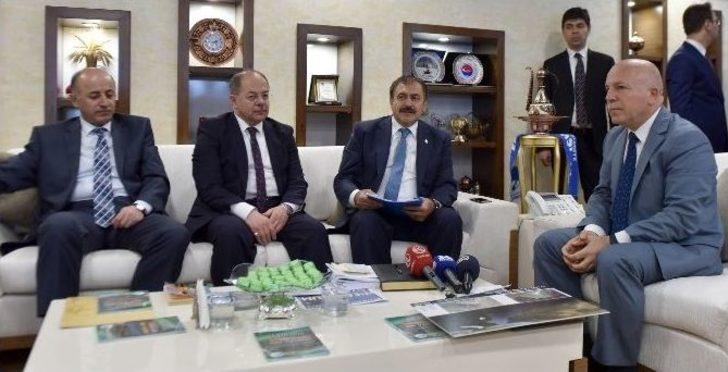 Bakanlar Akdağ Ve Eroğlu’ndan Başkan Sekmen’e Ziyaret G2