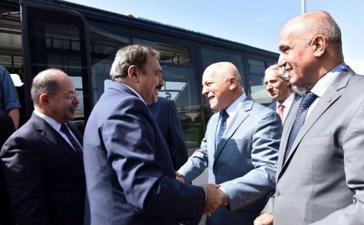 Bakanlar Akdağ Ve Eroğlu’ndan Başkan Sekmen’e Ziyaret G4