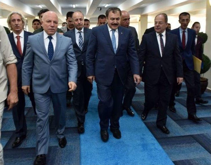 Bakanlar Akdağ Ve Eroğlu’ndan Başkan Sekmen’e Ziyaret G5